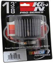 Load image into Gallery viewer, K&amp;N 1.375in Flange ID x 3in OD x 2.5in H Rubber Base Crankcase Vent Filter - 62-1430