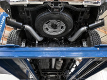 Load image into Gallery viewer, aFe Atlas Exhaust 4in Dual DPF-Back Al Steel w/ Pol Tips 16-17 GM Diesel Truck V8-6.6L (td) LML - 49-04080-P