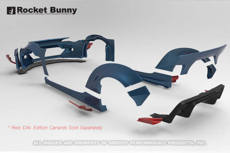 GReddy 13+ Scion FR-S Full Version 2 Greddy X Rocket Bunny 86 Wide Body Aero Kit - 17010225