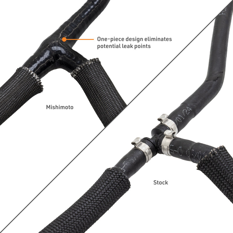 Mishimoto 15-16 Ford 6.7L Powerstroke Coolant Overflow Hose - MMHOSE-F2D-15OV