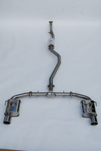 Load image into Gallery viewer, Invidia 2022+ Honda Civic Si (1.5T) 70mm Q300 Cat Back Exhaust - Rolled SS Tips - HS22HS4QD1RSL