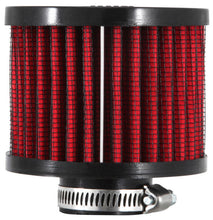 Load image into Gallery viewer, K&amp;N 1 inch ID 3 inch OD 2.375 inch H Rubber Base Crankcase Vent Filter - 62-1410