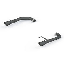 Load image into Gallery viewer, MBRP 2015-2017 Ford Mustang GT 5.0 2-1/2in Axle Back Kit - Black Coated 4in OD Tips Included - S7276BLK