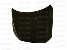 Load image into Gallery viewer, Seibon 08-09 Mitsubishi Lancer OEM Carbon Fiber Hood - HD0809MITLAN-OE