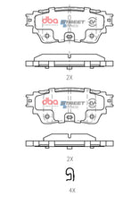 Load image into Gallery viewer, DBA 19-24 Nissan Altima (w/Electronic Parking Brake) Street Ceramic Front Brake Pads - DB15223SSEV