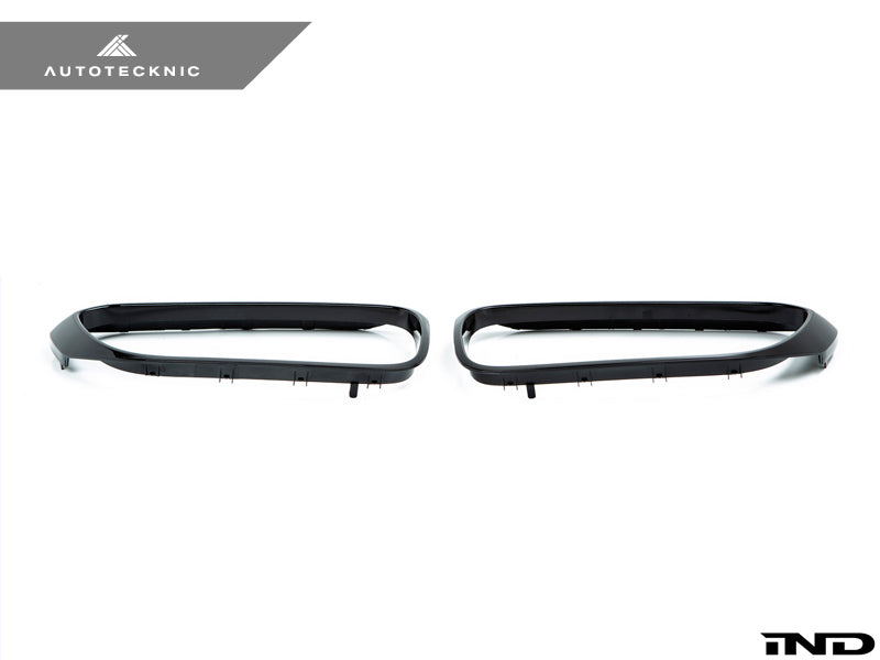 AutoTecknic Glazing Black Front Grille Surround Set - BMW F90 M5
