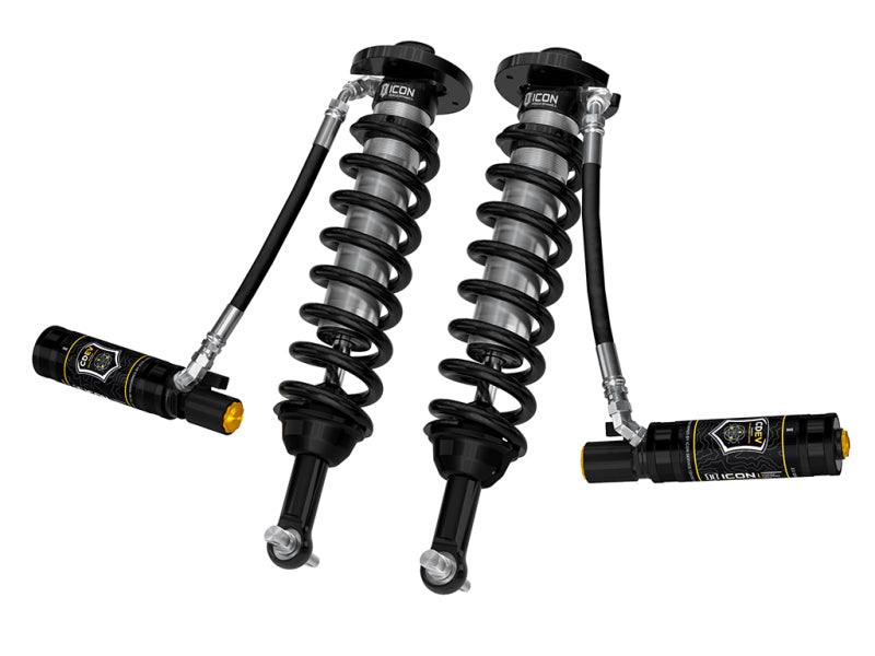 ICON 2021+ Ford F150 2WD 0-3in Lift Front V.S. 2.5 Series Coilovers Extended Travel RR w/ CDEV -Pair - 91819E