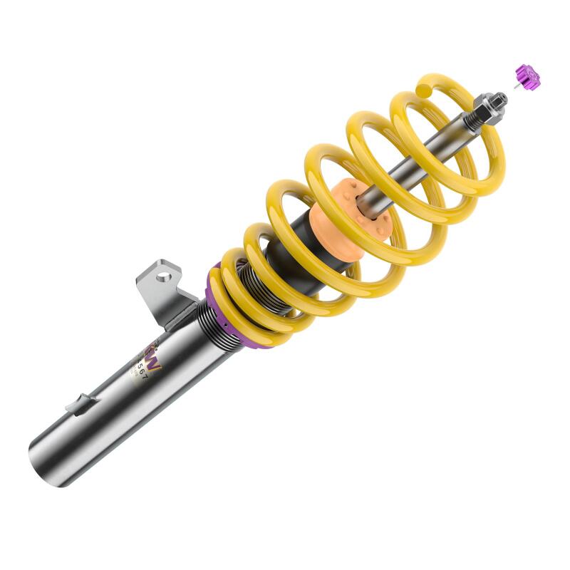 KW Coilover Kit V3 KW Coilover Kit V3 2022+ Audi A3 (GY) Sedan 2WD w/o Electronic Dampers (50mm) - 352800CJ