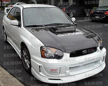 Load image into Gallery viewer, Seibon 04-05 Subaru WRX/STi OEM Carbon Fiber Hood - HD0405SBIMP-OE