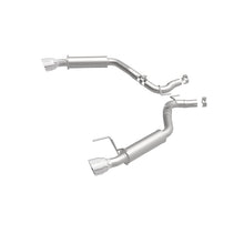 Load image into Gallery viewer, MagnaFlow Axle Back, SS, 2.5in, Competition, Dual Split Polish 4.5in Tip 2015 Ford Mustang Ecoboost - 19179