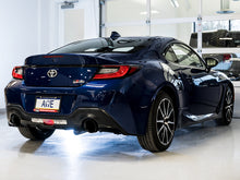 Load image into Gallery viewer, AWE Tuning Subaru BRZ / Toyota GR86 / Toyota 86 Track Edition Cat-Back Exhaust- Diamond Black Tips - 3020-33279