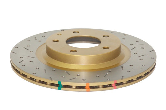 DBA 03-10 RX-8 Std Suspension / Sport Suspension Rear Drilled & Slotted 4000 Series Rotor - DBA42551XS