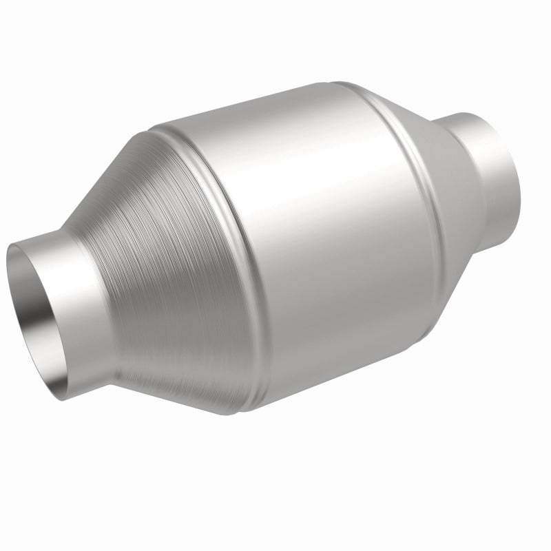MagnaFlow Univ Cat Conv 2.5in Inlet/Outlet Center/Center Round 3in Body L x 5in W x 8.75in Overall L - 51656