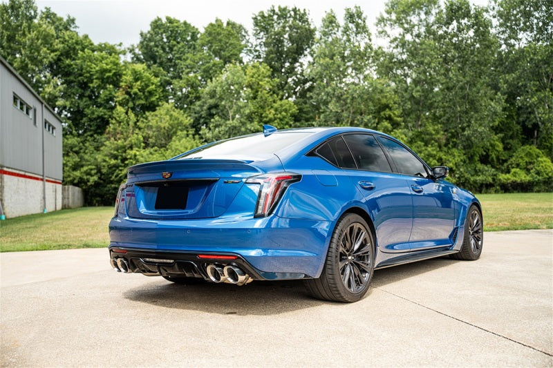 Corsa 2022-2025 Cadillac CT5-V Blackwing 3in Axle-Back - Act. Exh. - Dual Rear Exit - Twin 4.5inTips - 21322