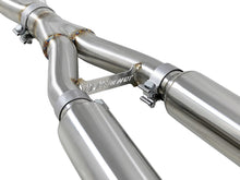 Load image into Gallery viewer, aFe Takeda 2.5in 304 SS Cat-Back Exhaust System w/ Blue Flame Tips 16-18 Infiniti Q50 V6-3.0L (tt) - 49-36132NM-L