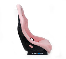 Load image into Gallery viewer, NRG FRP Bucket Seat Prisma Edition w/ Pearlized Back and Pink Alcantara (Medium) - FRP-303PK-PRISMA