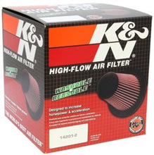 Load image into Gallery viewer, K&amp;N Universal Tapered Filter 6in Flange ID x 7.5in Base OD x 5in Top OD x 5in Height - RU-2960XD
