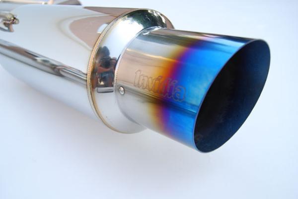 Invidia 00+ Mitsubishi Eclipse N1 Titanium Tip Cat-back Exhaust - HS00ME1GTT