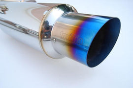 Invidia 00+ Mitsubishi Eclipse N1 Titanium Tip Cat-back Exhaust - HS00ME1GTT