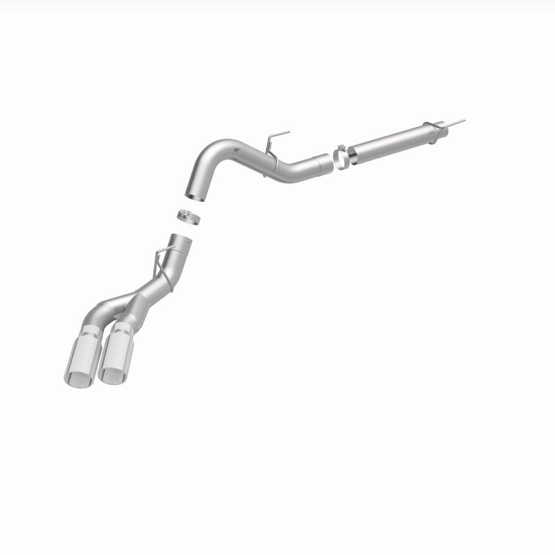 MagnaFlow CatBack 2018 Ford F-150 V6-3.0L Dual Exit Polished Stainless Exhaust - MF Series - 19422