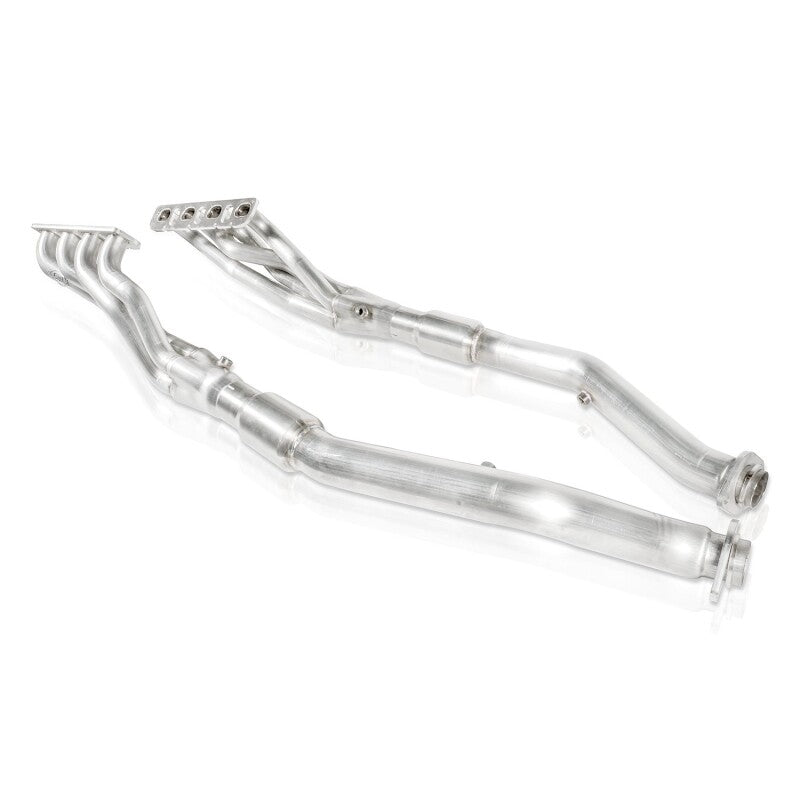 Stainless Works 2018 Jeep TrackHawk 6.2L Headers 1-7/8in Primaries High-Flow Cats 3in Leads - JEEP1862HCAT