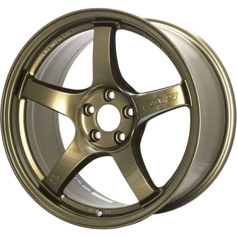 Gram Lights 57CR 17x9 +38 5x100 Almite Gold (Min Order Of 20) - WGCRQ38DAGP