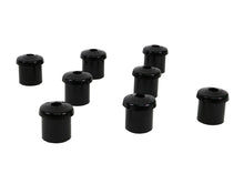 Load image into Gallery viewer, Whiteline 10/65-73 Ford Mustang Rear Spring Eye Rear and Shackle Bushings (35mm OD/12.6mm ID) - W72364
