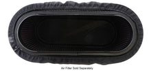 Load image into Gallery viewer, K&amp;N Air Filter Wrap - Black - 4.313in Base ID x 4.75in Top ID x 6.75in H - 100-8521DK