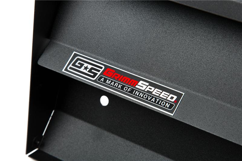 GrimmSpeed 08-14 Subaru STI (fits GS TMIC) TMIC Splitter - 093114