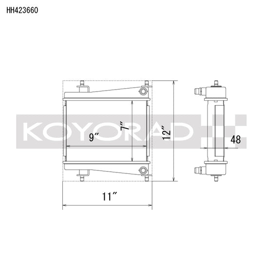 Koyo 2020 Toyota Supra 3.0L Turbo Radiator - HH423660