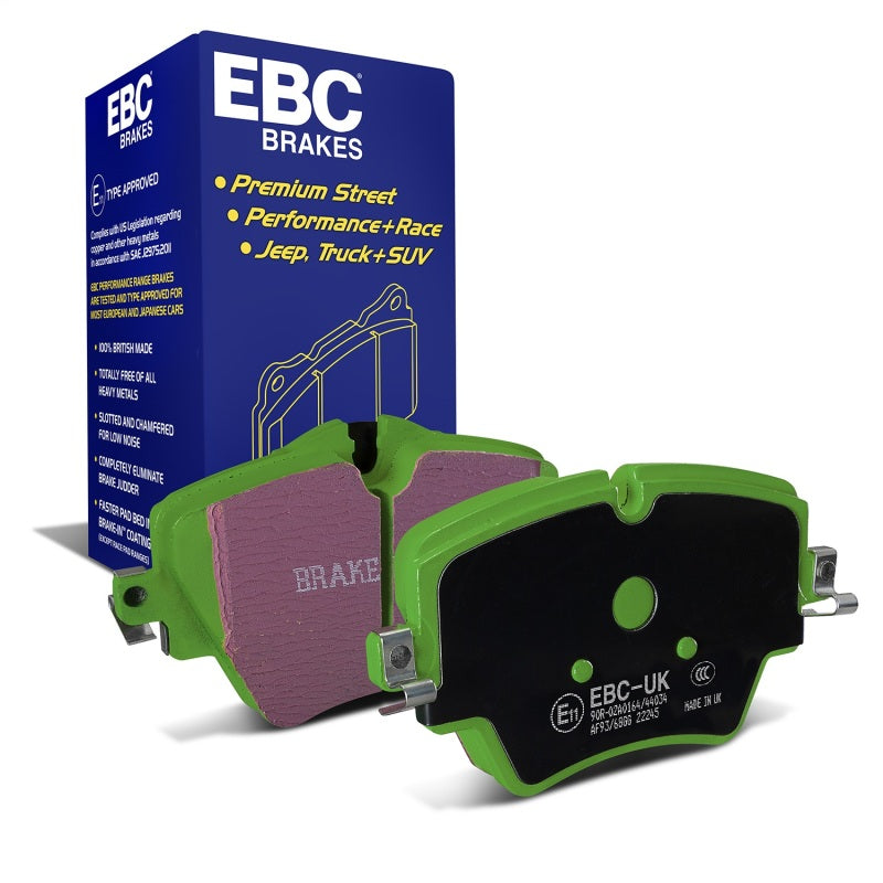EBC 2017+ Mini Cooper Countryman (F60) 1.5L Turbo Greenstuff Front Brake Pads - DP22245
