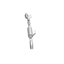 Load image into Gallery viewer, MagnaFlow Cat-Back, SS, 2.5/3in, Turn Down In Front Rear Tire 2015 Ford F150 2.7L V6T Ext Cab - 19056