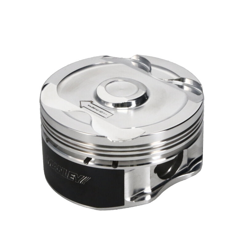 Manley 2018+ Ford Coyote 5.0L DOHC -6cc Dish 3.662in Bore 10:1 CR Platinum Piston Set - 595700C-8