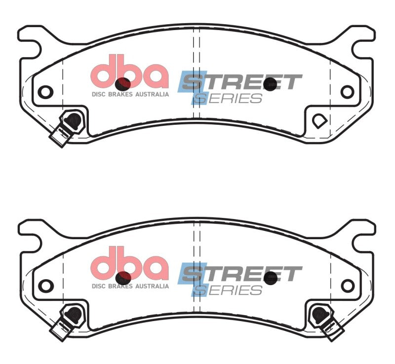 DBA 99-07 Chevrolet Silverado 1500 Street Series Rear Brake Pads - DB2080SS