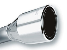 Load image into Gallery viewer, Borla 2.5in Inlet 4.5in Round Rolled Angle Cut Phantom X 7.75in Long Embossed Universal Exhaust Tips - 20247