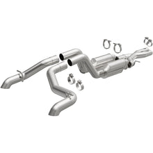 Load image into Gallery viewer, MagnaFlow Cat-Back 2021 Jeep Wrangler 6.4L Rock Crawler Series Dual Exit Stainless Exhaust - 19582
