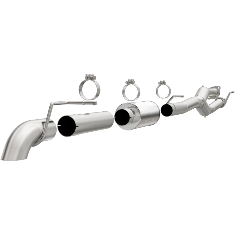 MagnaFlow 11-16 Ford F-250 6.2L 3.5in Single P/S Off Road Pro Series Performance C/B Exhaust - 17200