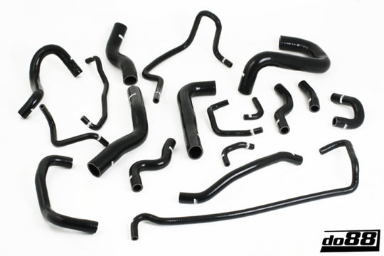do88 06-15 Mazda MX-5 Miata 1.8L/2.0L (NC) Radiator Hoses - Black - DO88-KIT140S