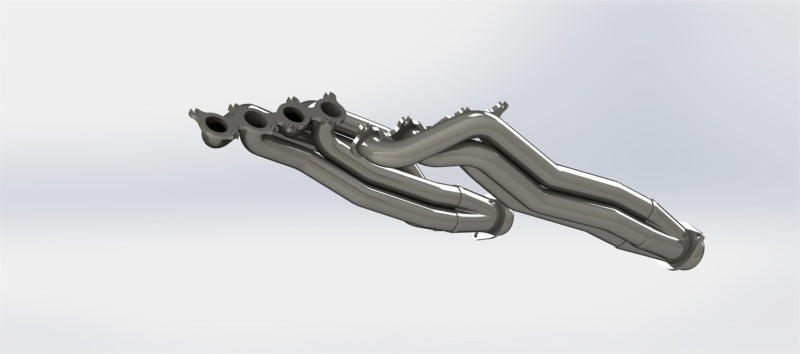 Kooks Headers 2022+ Ford F-150 Raptor R 5.2L 4V. 2in Header and H.O. Green Catted Conn. - 1372H640