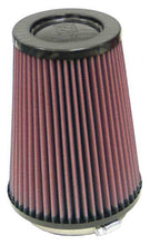 Load image into Gallery viewer, K&amp;N Round Tapered Universal Air Filter 4 inch Flange 5 3/8 inch Base 4 inch Top 7 inch Height - RP-4970