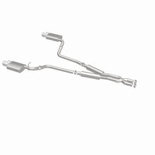 Load image into Gallery viewer, MagnaFlow 10-12 Cadillac CTS V6 3.0L (Exc AWD) Dual Split Rear Exit Stainless Cat Back Perf Exhaust - 15136