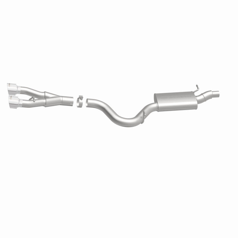 MagnaFlow 12-13 VW Golf L4 2.0L Turbocharged Dual Center Rear Exit Stainless Cat Back Perf Exhaust - 15156