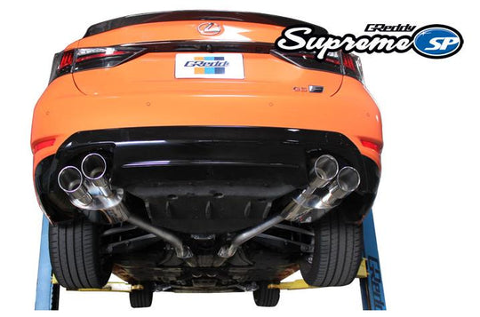 GReddy 2015+ Lexus GS-F Dual 63.5mm Supreme SP Axle-Back Exhaust w/ Quad Offset Tips - 10118207