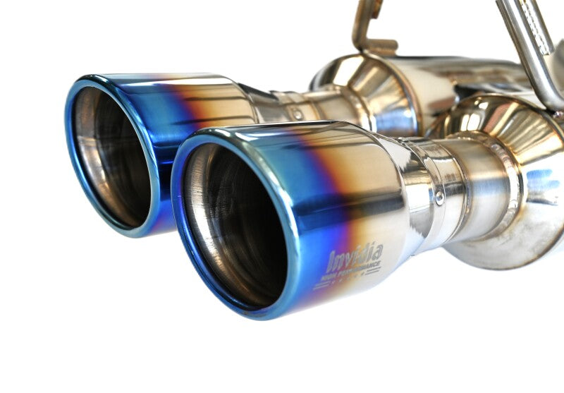 Invidia 22+ Toyota GR Corolla R400 Rolled Titanium Tip Cat-Back - HS22TGCGM2RTL