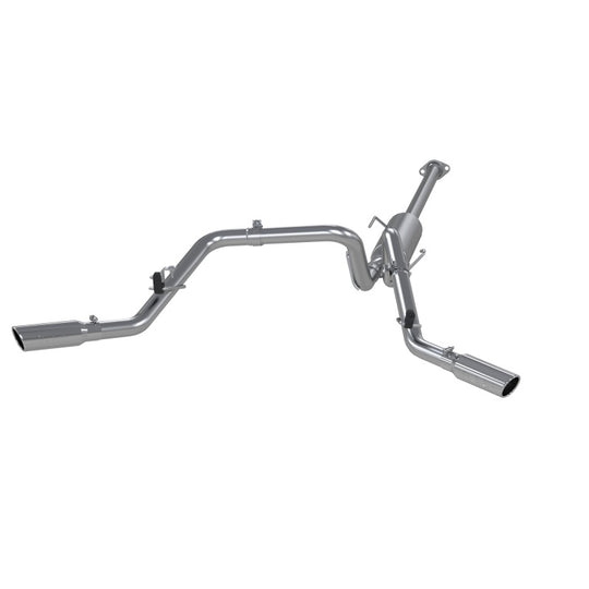 MBRP 05-13 Toyota Tacoma 4.0L EC/CC Dual Split Side T409 Cat Back Exhaust - S5328409