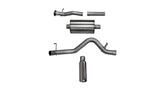 Corsa 2017-2022 Chevy Colorado 3.6L Crew Cab Sport Cat-Back System Single Rear Exit Polished Tips - 24745