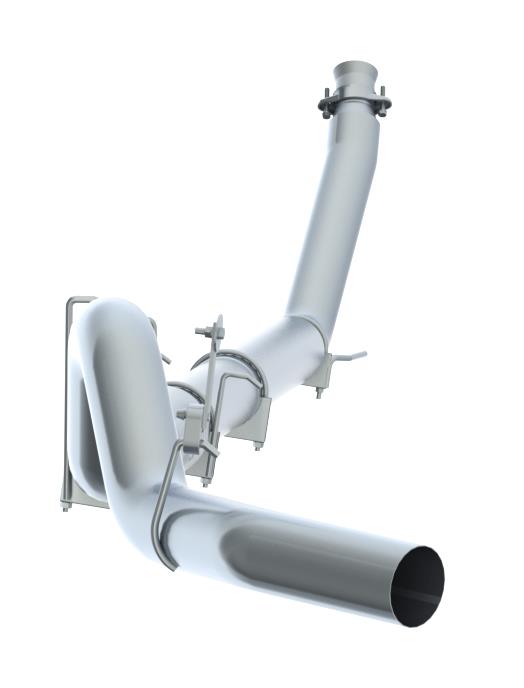 MBRP 2500/3500 Cummins 5in Turbo Back Single Side Exit AL - S61120P