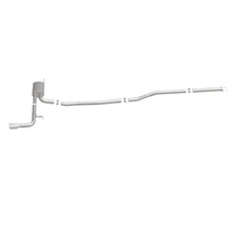 Load image into Gallery viewer, MagnaFlow Cat Back, SS, 2.5in, Street, Single Straight Pass. Polished 4in Tip, 2015 Ford Fusion 2.5L - 19096