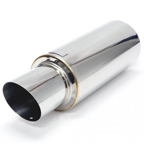 BLOX Racing 3 inch Universal Street Muffler - Turndown Tip - BXEX-00108