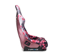 Load image into Gallery viewer, NRG FRP Bucket Seat PRISMA Japanese Cherry Blossom Edition W/ Pink Pearlized Back - Medium - FRP-303-SAKURA